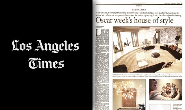 Los Angeles Times Oscar Week’s House of Style Poster Image
